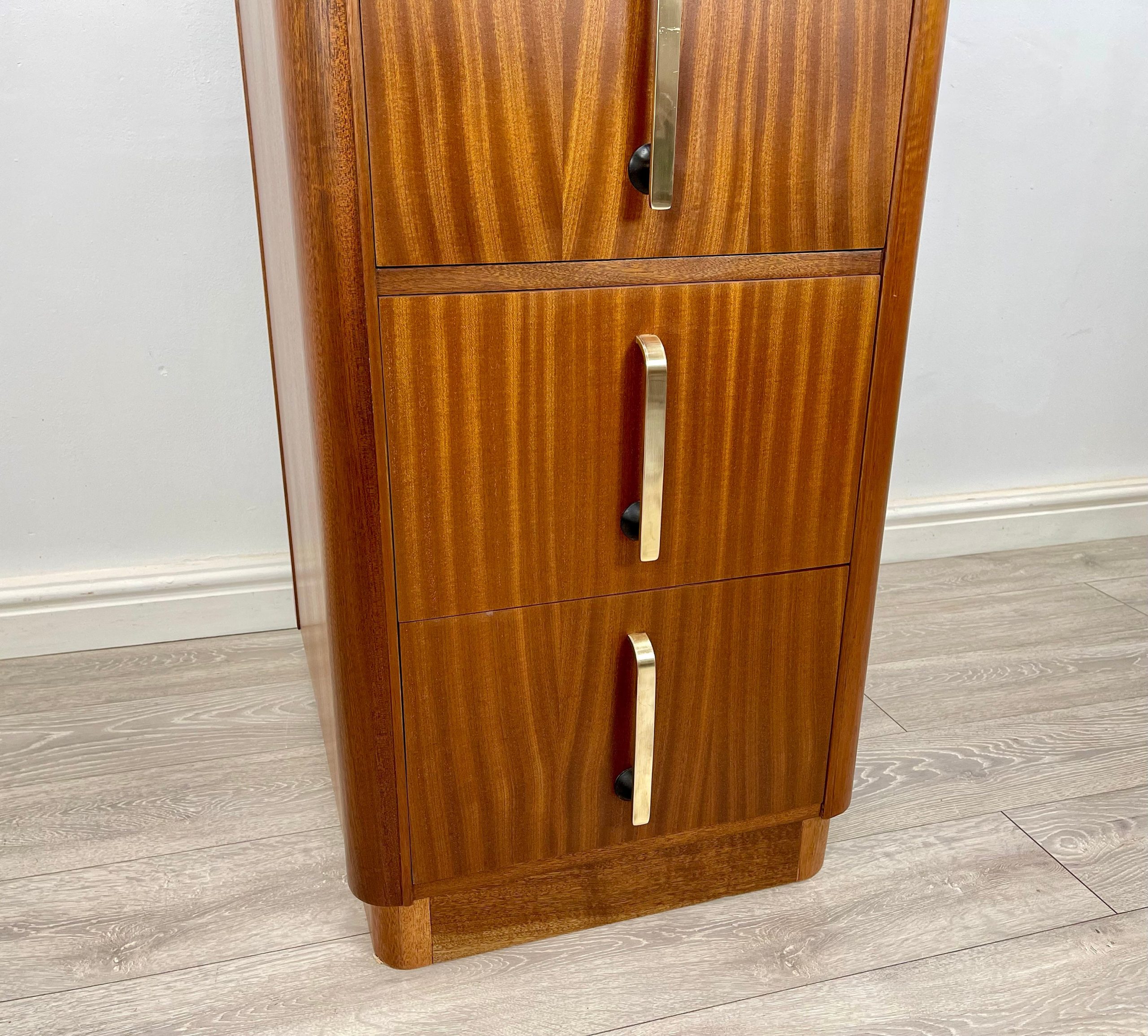 Vintage Teak Filling Cabinet / Chest Of Drawers - Image 4