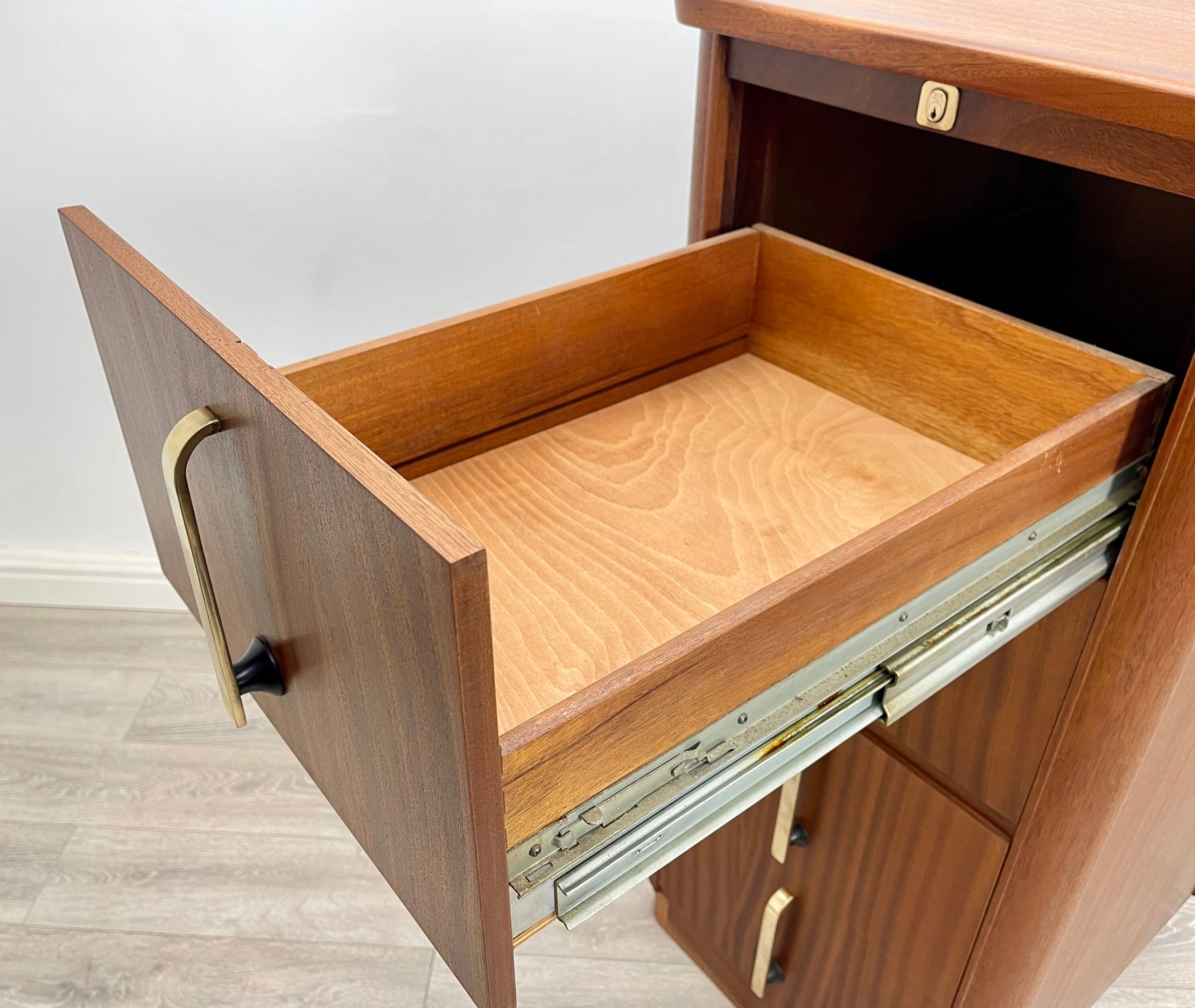 Vintage Teak Filling Cabinet / Chest Of Drawers - Image 8
