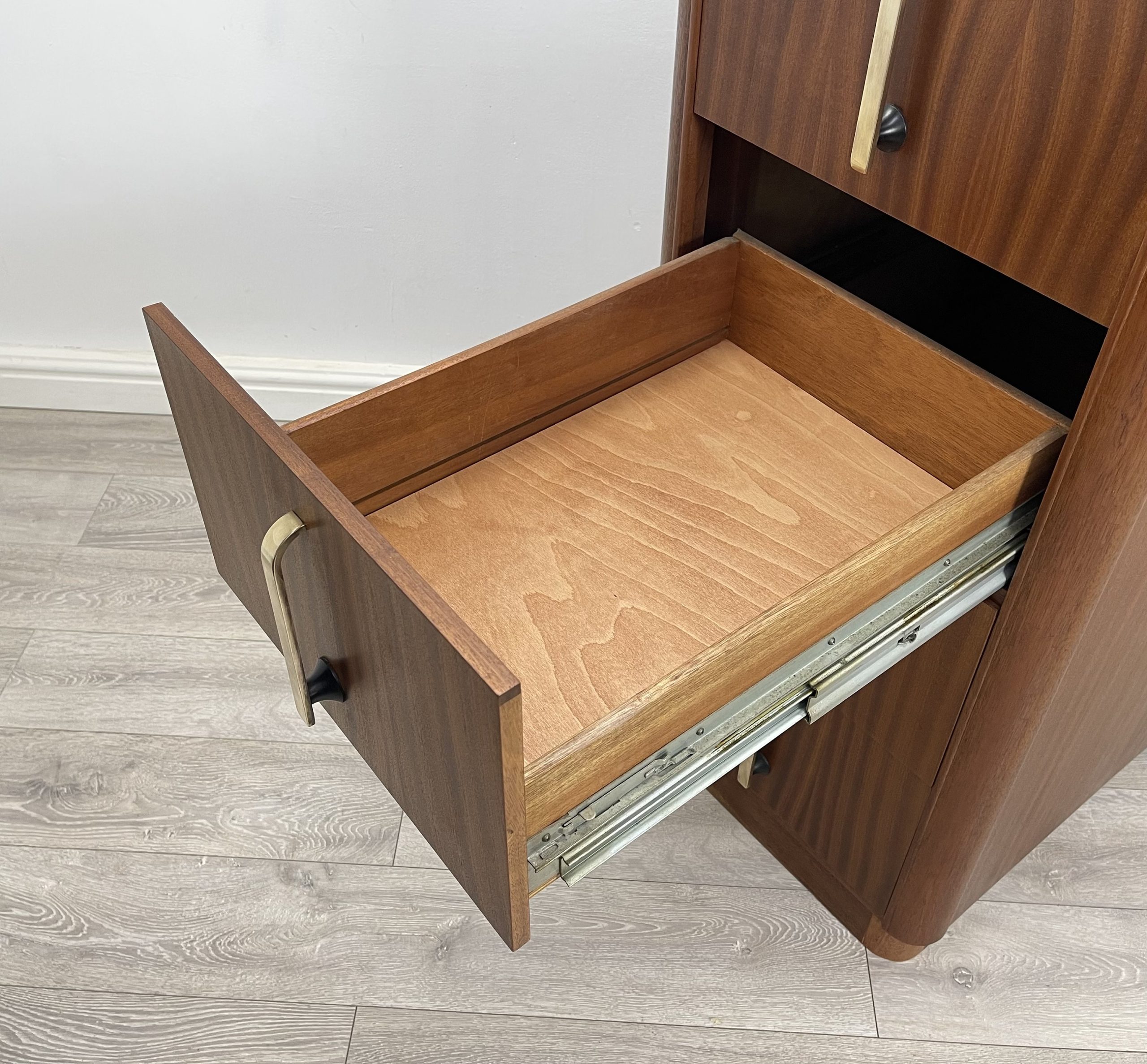 Vintage Teak Filling Cabinet / Chest Of Drawers - Image 9