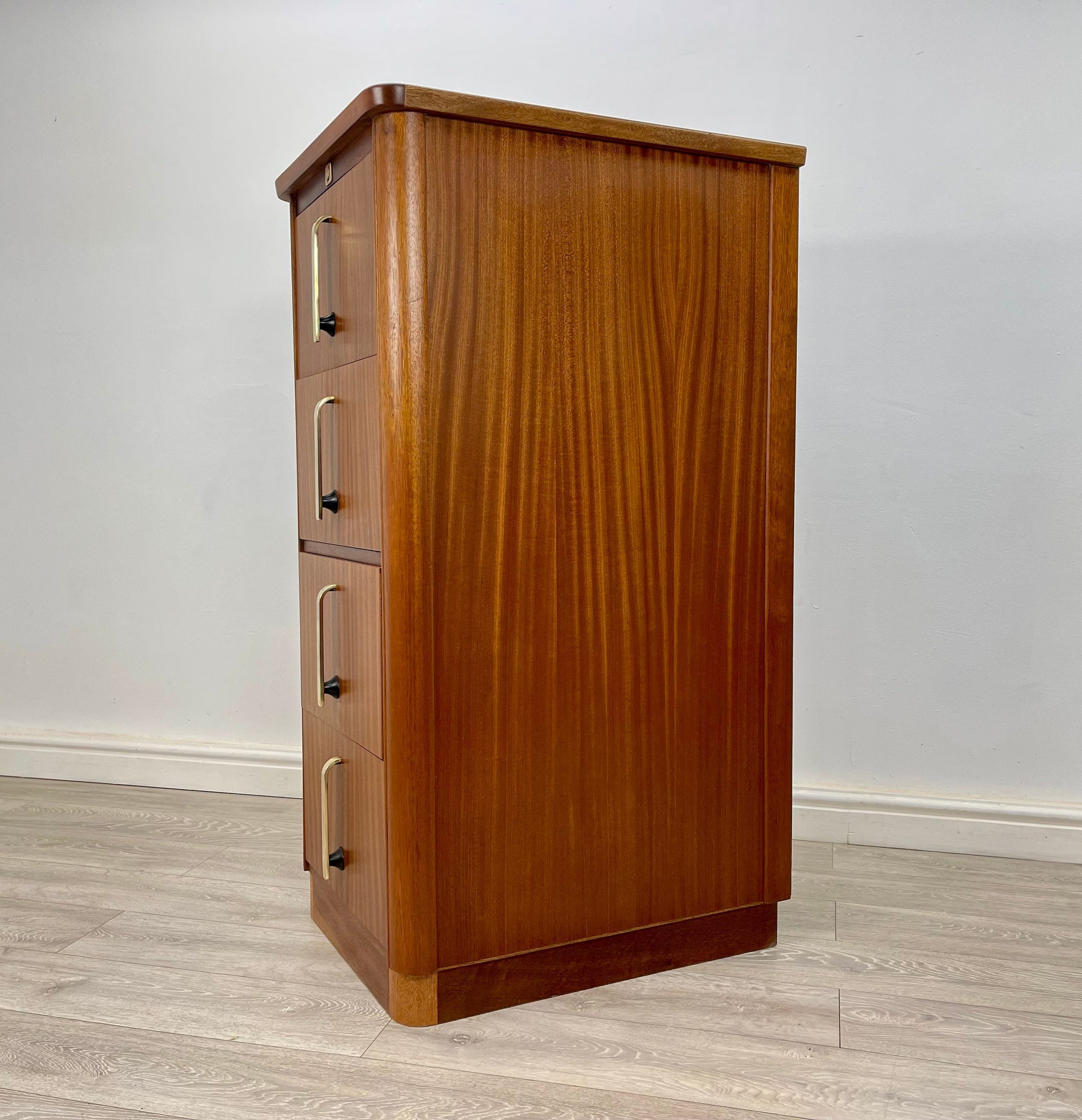 Vintage Teak Filling Cabinet / Chest Of Drawers - Image 5