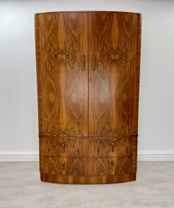Art Deco Walnut Gentleman’s Wardrobe