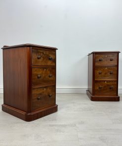 Victorian Mahogany Bedside Tables
