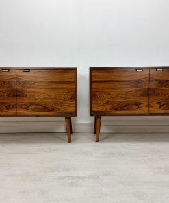 Pair Of Danish Rosewood Cabinets