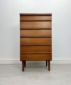 Teak Tallboy chest of drawer