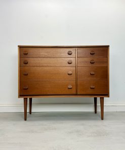 Teak Double Chest Of Drawer
