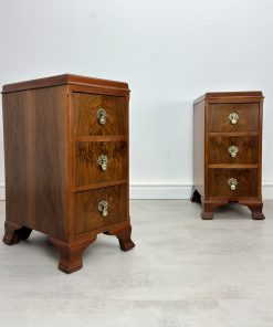 Art Deco Walnut Bedside Tables