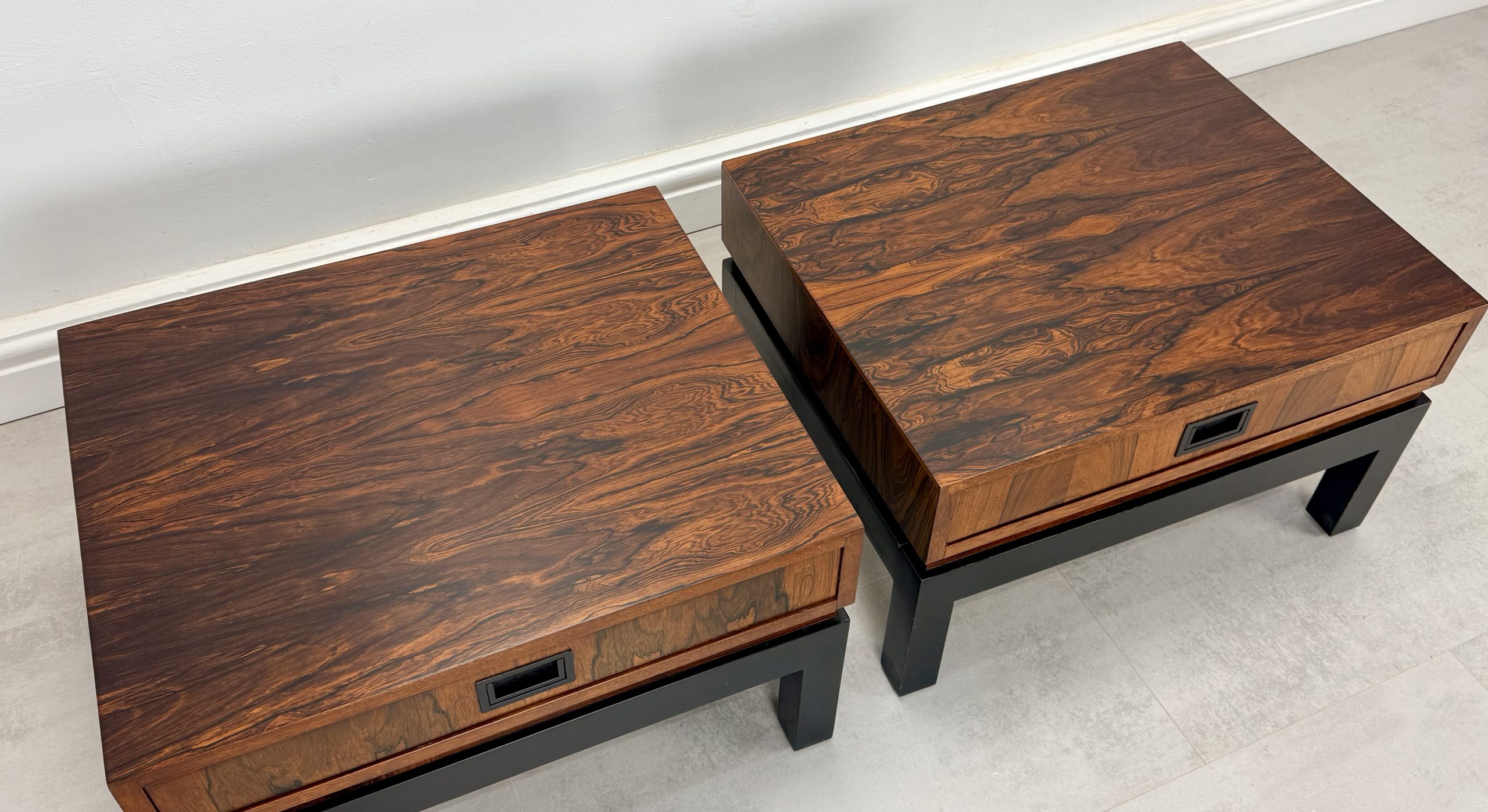 Rosewood Side Tables By Greaves & Thomas - Image 9